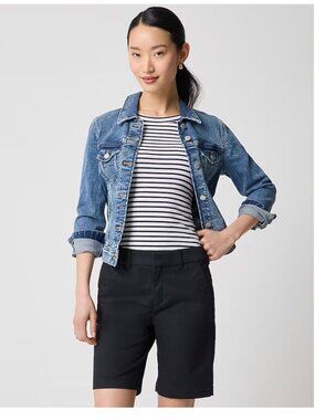 NWT J. Crew 9" Frankie Bermuda Chino Short